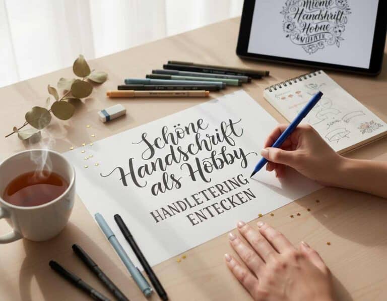 Mehr über den Artikel erfahren Schöne Handschrift als Hobby – Handlettering entdecken