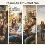Phasen der Verliebtheit bei der Frau