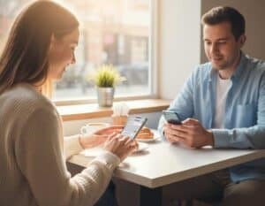 Mehr über den Artikel erfahren Mit Männern chatten: Tipps für den ersten Kontakt und lockere Gespräche